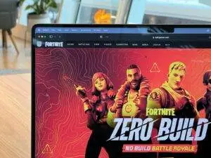 a tv screen showing a group of people